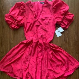 1.STATE Bubble Sleeve Dress